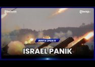 ISRAEL PANIK, PERINTAHKAN WARGA SEGERA BERLINDUNG