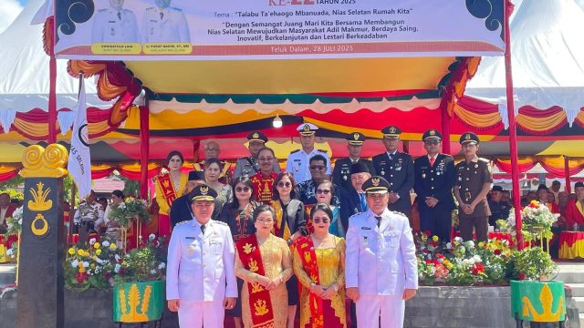 SELAMAT HARI JADI KABUPATEN NIAS SELATAN KE-22  “Talabu Ta’ehaogö Mbanuada, Nias Selatan Rumah Kita”